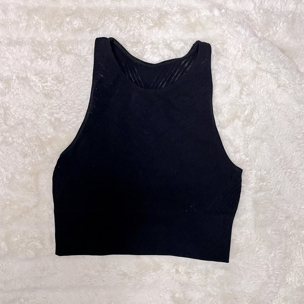 Womens Adidas Black long sports bra Medium